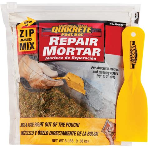 Quikrete Zip & Mix Mortar Polymermodified 3 Lb. Repair Mortar Mix | Do It Center Dominica