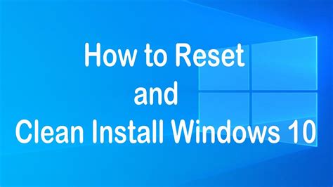 Format Computer and Install Windows 10 的图像结果