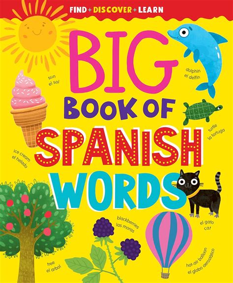 Amazon.com: Big Book of Spanish Words (Find, Discover, Learn ...