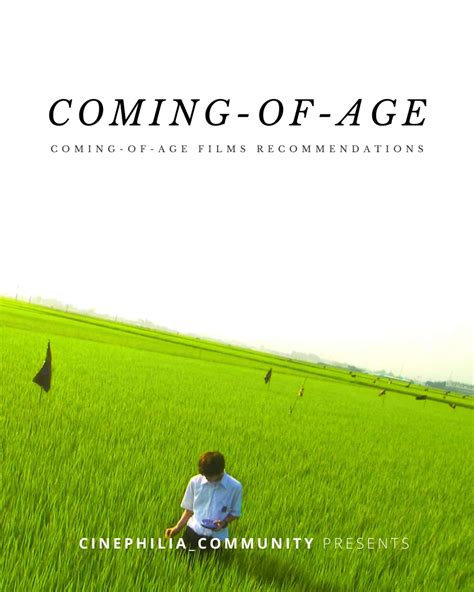THE_CINEPHILIA_COMMUNITY | Coming-Of-Age Cinema. Which film is your ...