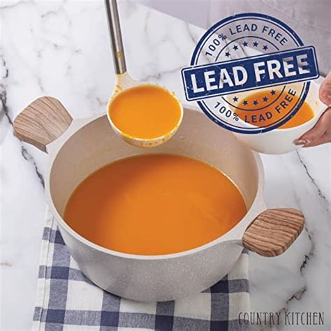 CountryKitchen Country Kitchen Non-Stick Cast Aluminum Cookware Set ...