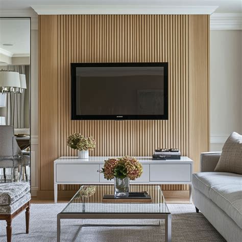 40 Wood Accent Wall Ideas for a Stylish Living Room TV Setup