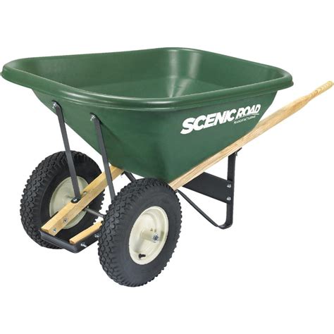 Scenic Road 8 Cu. Ft. Dual-Wheel Heavy Duty High-Density Poly ...