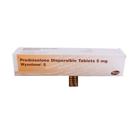 Wysolone-Dt 5MG - Strip of 10 Tablets : Amazon.in: Health & Personal Care