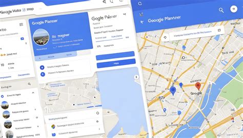 Image result for Google Maps Route Planner
