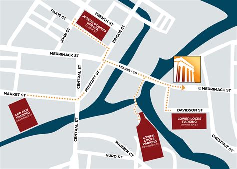 Umass Lowell Campus Map