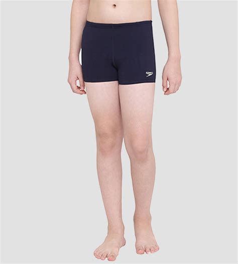 Buy Speedo Boys Essential Endurance Aquashorts True Navy-Spritz ...