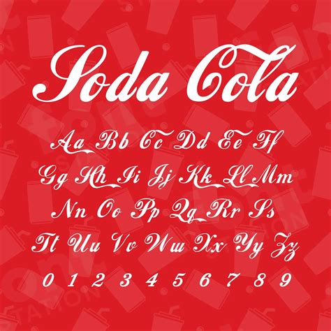 Coca Cola Fonts 27] Free Fonts: Famous Brands And Logos