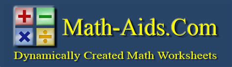 Image result for Math Aids.com