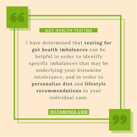 Gut Health Testing for Histamine Intolerance | Gut health, Health tests, Intolerance