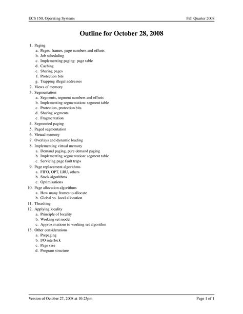 Operating System Course Outline 的图像结果