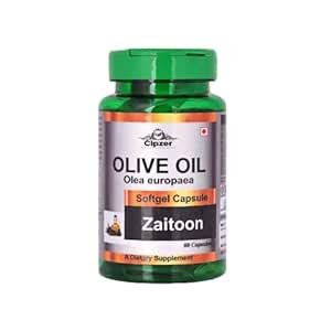 Cipzer Olive Oil Capsule Omega 3 Olive Oil, Heart, Skin, Joint ...