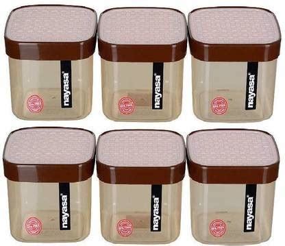 NAYASA Plastic Grocery Container - 750 ml Price in India - Buy NAYASA ...