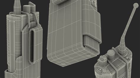 3D Radio in Tactical Belt Holster | 3D Molier International