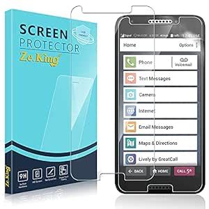 Zeking [2-Pack] Designed for Alcatel Jitterbug Smart 2 2018 (5.5 inch ...