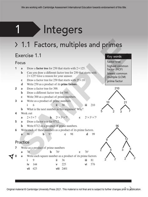 Cambridge Lower Secondary Mathematics Workbook 8 9781108746403book-7-8 ...
