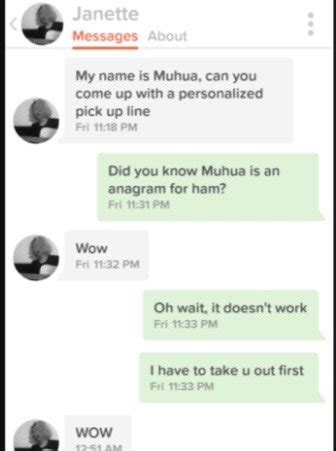 Slideshow: Improbably Successful Online Dating Opening Lines
