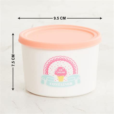 Buy Bakers Pride Set of 3 Polypropylene Ice Cream Containers from Home ...