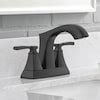 allen + roth Chesler Matte Black 4-in centerset 2-Handle WaterSense ...