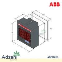 Jual Abb M1M 12 Modbus Digital Multi Meter 1Syg207581R4051 Power ...