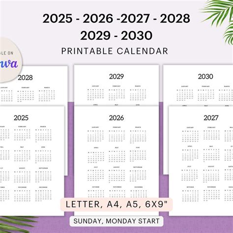 Columbia Academic Calendar 2026 2027 - Etsy Canada