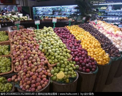 超市水果陈列_正版商业图片_昵图网nipic.com