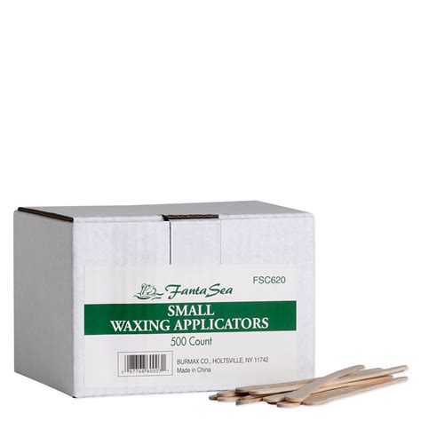 Waxing Applicators - Small, 500 per box | Burmax