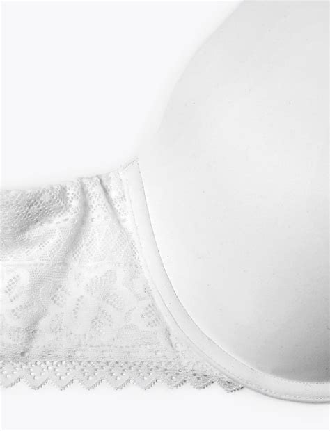 Buy Sumptuously Soft™ Lace Padded Bra at Marks & Spencer