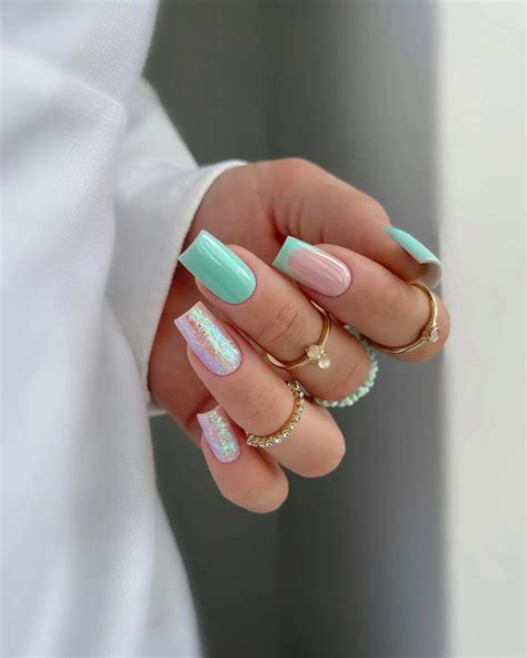 Image result for Mint Nail Tutorial
