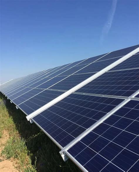 Solar Panel Mounting Structure - 2kW Solar Panel Module Mounting ...