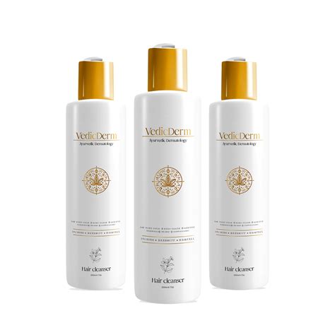 Buy VEDICDERM Plasma Bamboo Charcoal Shampoo for Scalp Psoriasis ...