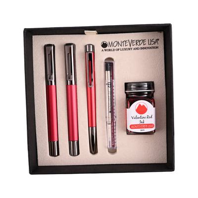 Monteverde Ritma Gift Set of 5 - Red (Special Edition) – Makoba