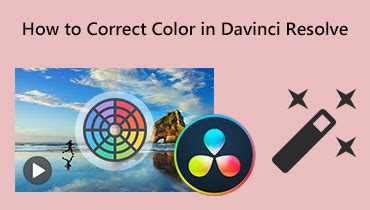 Image result for Color Correction Using DaVinci Resolve 19