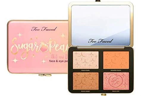 Buy TOO FACED Sugar Peach Wet and Dry Face & Eye Palette - Peaches and ...
