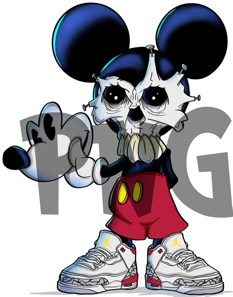 Gangster Drawings Of Mickey Mouse