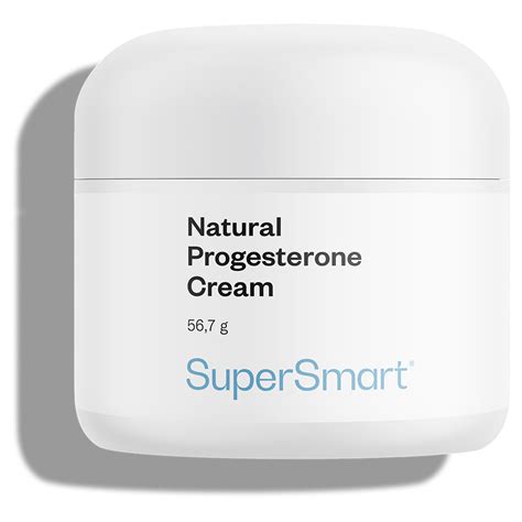 Natural Progesterone Cream – 56,7 g | SuperSmart