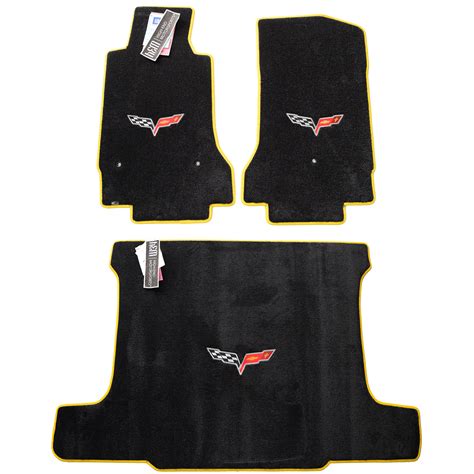 Chevrolet Corvette C6 Floor Mats Set - Premium Upgrade