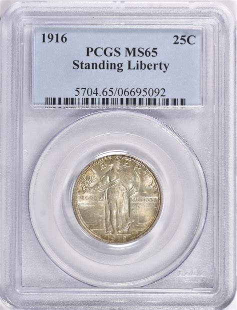 1916 Standing Liberty Quarter PCGS MS-65 (Item 1235885 ...