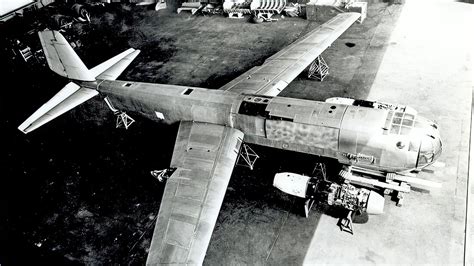 Junkers Ju 287. Prototype Luftwaffe multiple engine jet bombers with ...