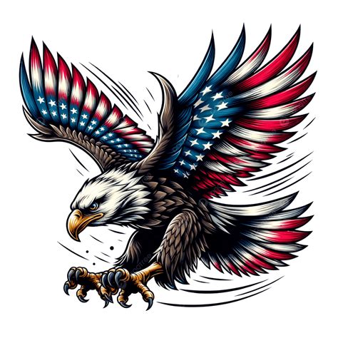 American Eagle Claws, American Eagle, Claws, Flag PNG Transparent Image ...