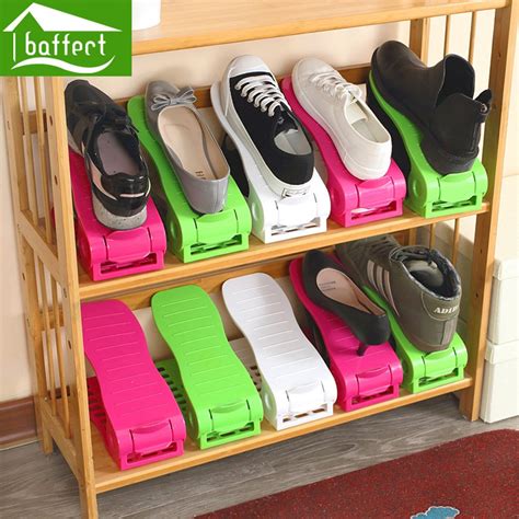 Grab Deal White : 2pcs/lot Shoes Organizer Home Storage ld Double ...