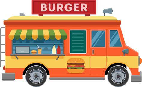 Food truck clipart. Free download transparent .PNG | Creazilla
