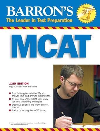 Buy Barron's MCAT: Medical College Admission Test Book Online at Low ...