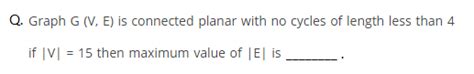 Graph Theory: Find maximum edges in Graph