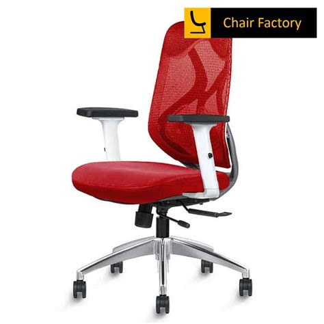 White Octopus Mid Back Ergonomic Office Chair | Chair Factory