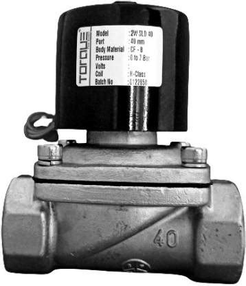 Torque 40NB (1½” Inch)Closed Type Solenoid Valve 2W 230V/50Hz SS 304 ...