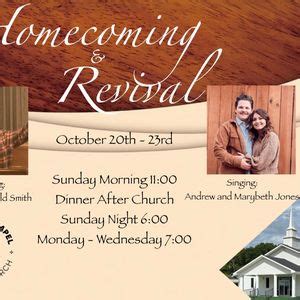 Homecoming and Revival , 1998 Riverside Road, Nahunta, GA, 20 October ...