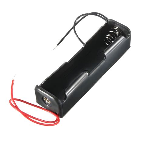 Single 18650 Battery Holder (15cm Flyleads) | 18650 Battery Holder | Rapid Robotics Australia
