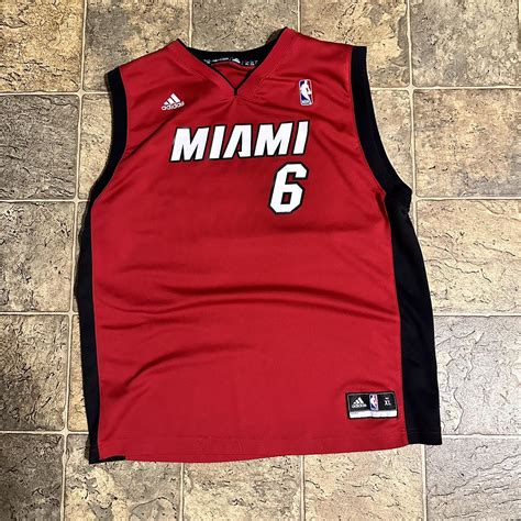 Adidas Miami Heat Lebron James Jersey 🔥 🐐 Size XL... - Depop