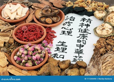 Traditional Ancient Chinese Medicine Stock Photo - Image of cucumber ...